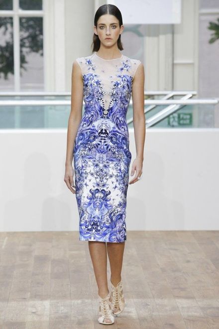 Julien Macdonald womenswear, spring-summer 2015, London Fashion Week
